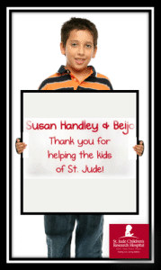 St. Judes Beijo Gives Back